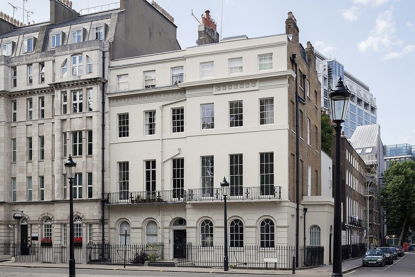 Fitzrovia House，极简，伦敦，