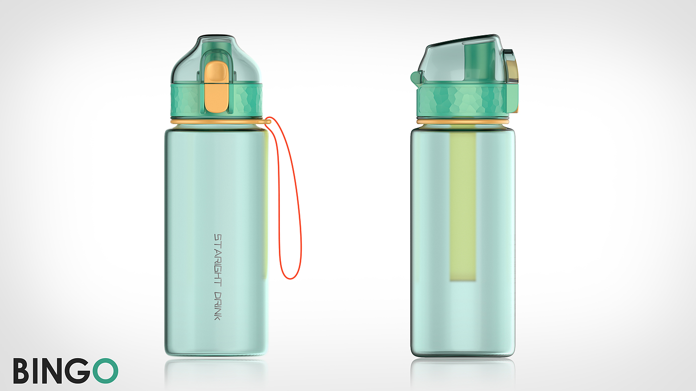 Sports cup，Direct drinking cup，Creative water cup，Zhichuan，product design，Appearance design，Thermos cup design，Cup design，