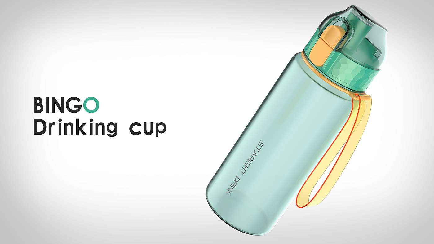 Sports cup，Direct drinking cup，Creative water cup，Zhichuan，product design，Appearance design，Thermos cup design，Cup design，