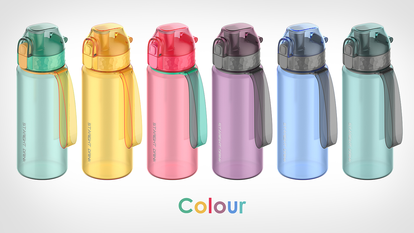 Sports cup，Direct drinking cup，Creative water cup，Zhichuan，product design，Appearance design，Thermos cup design，Cup design，