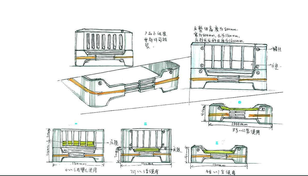 Third prize of Wuxi Taihu Lake Design Competition，Second prize of national college students Industrial Design Competition，Third prize of Jiangsu college students Industrial Design Competition，2014 Nantong University excellent graduation project，