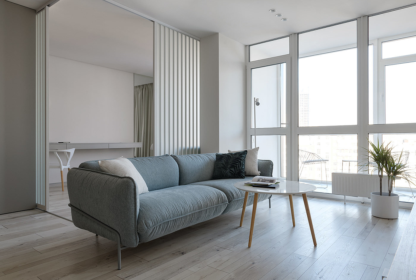 Studio Room，Interior decoration，Simplicity，FOGGY COTTON，