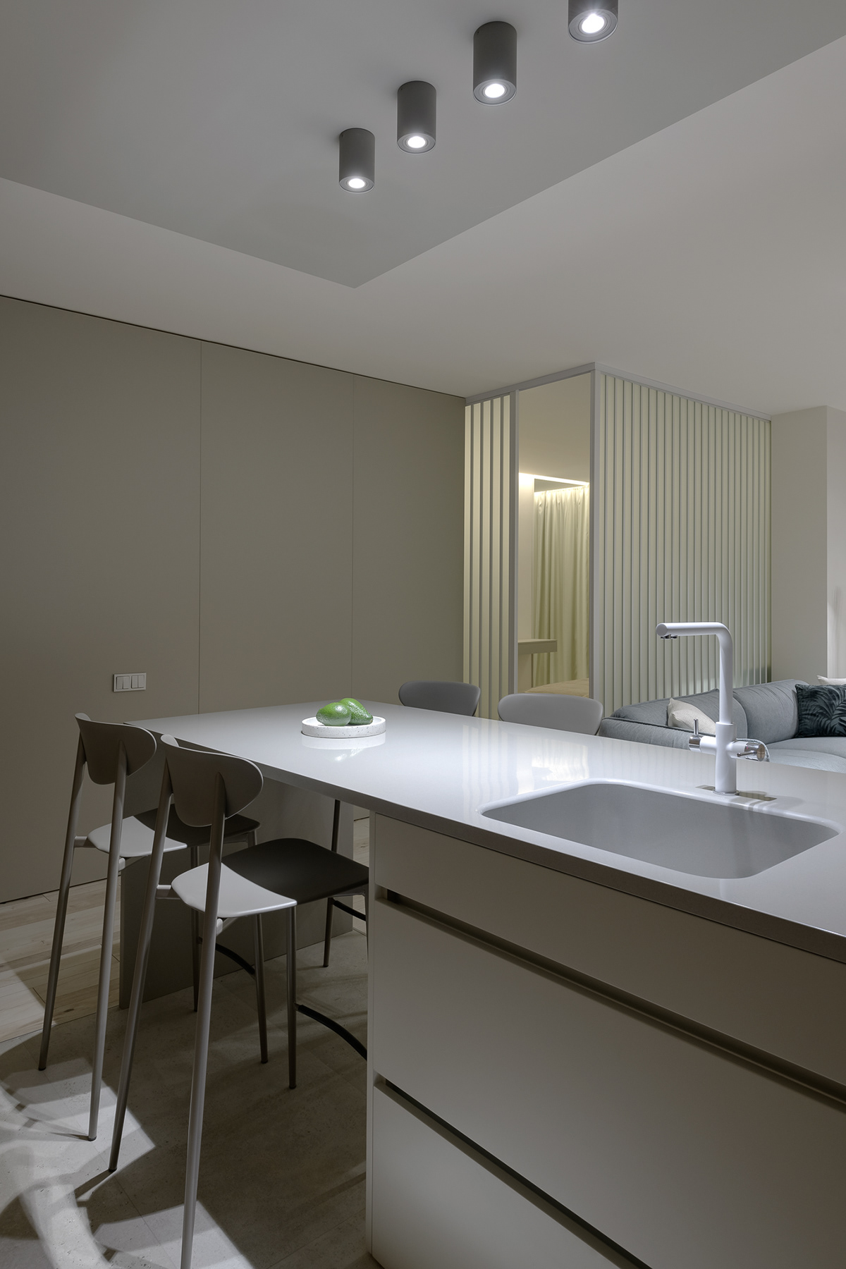 Studio Room，Interior decoration，Simplicity，FOGGY COTTON，