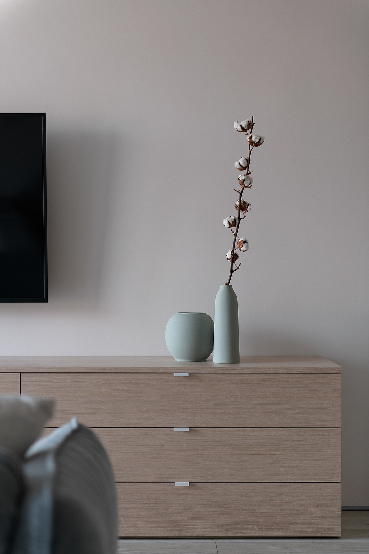 Studio Room，Interior decoration，Simplicity，FOGGY COTTON，