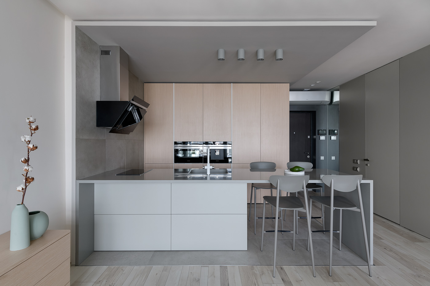 Studio Room，Interior decoration，Simplicity，FOGGY COTTON，