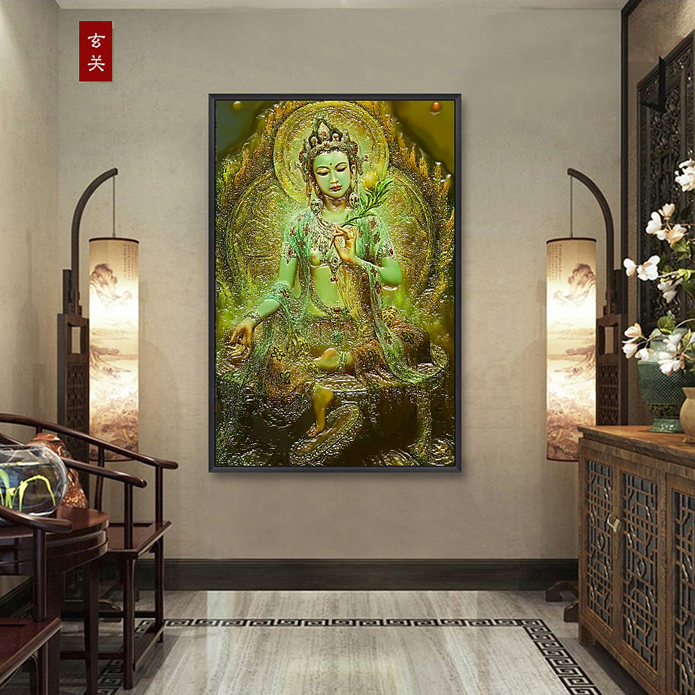 MICAHSO，Extraordinary contemporary oil painting，Inspirational Art，Colorful jade，