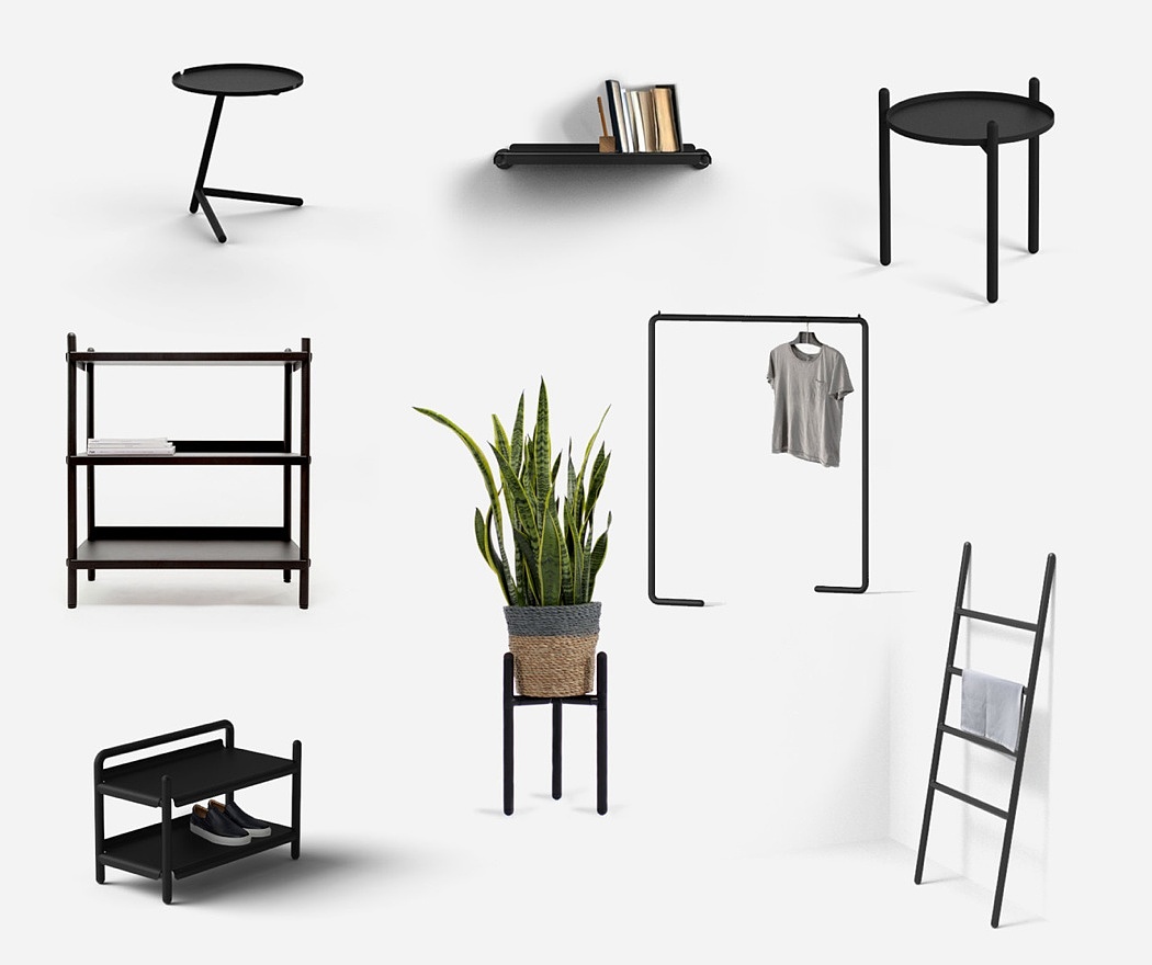 Shelf，deck chair，sofa，