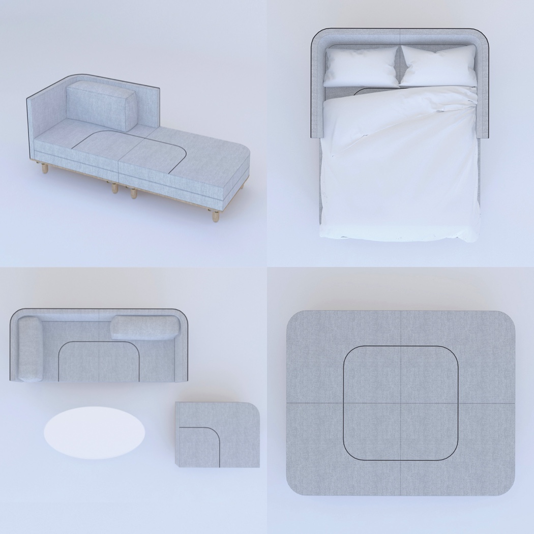 Shelf，deck chair，sofa，