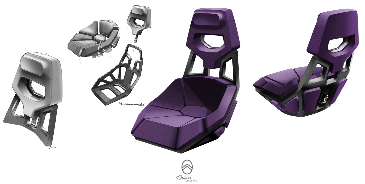 sketch，automobile，blue，Citroen，Electric vehicle，