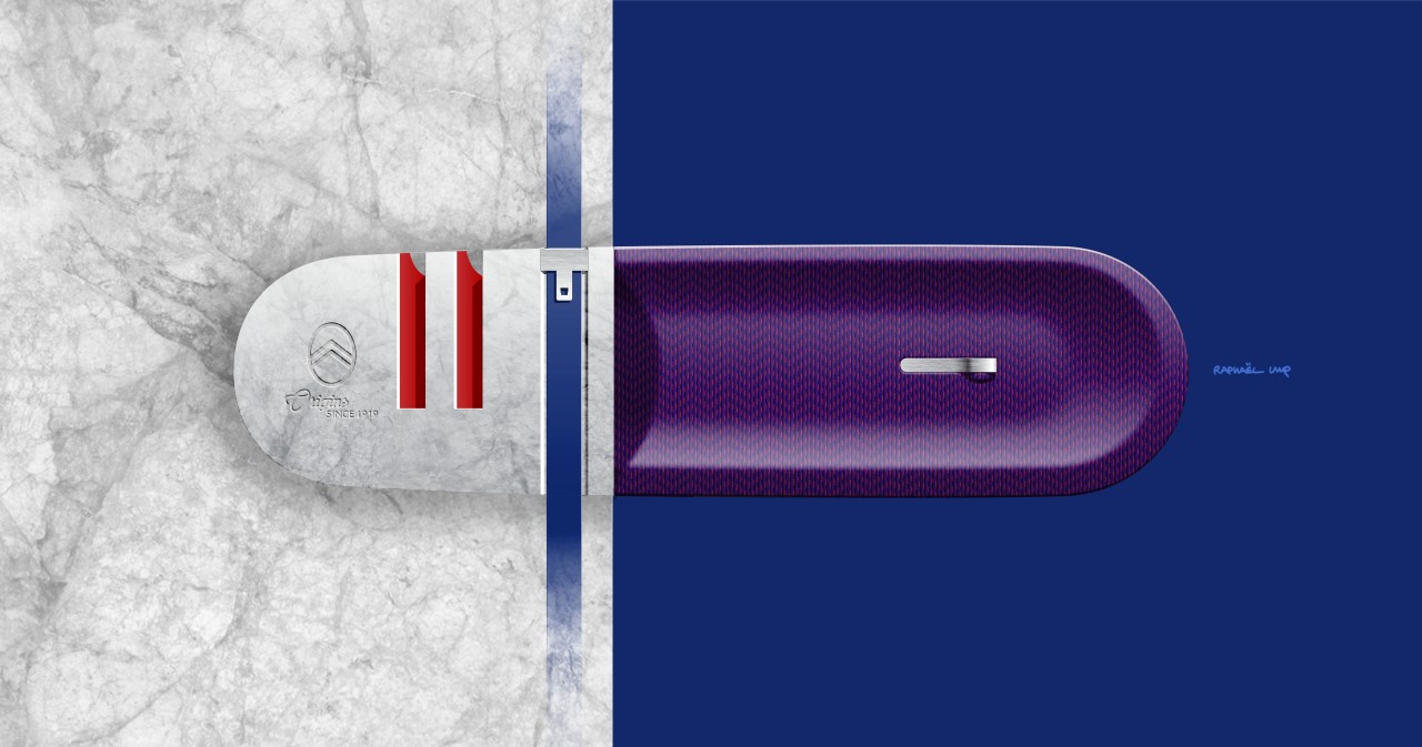 sketch，automobile，blue，Citroen，Electric vehicle，