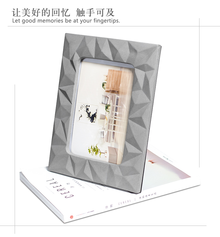 The other side，Cement photo frame，original，Creative photo frame，