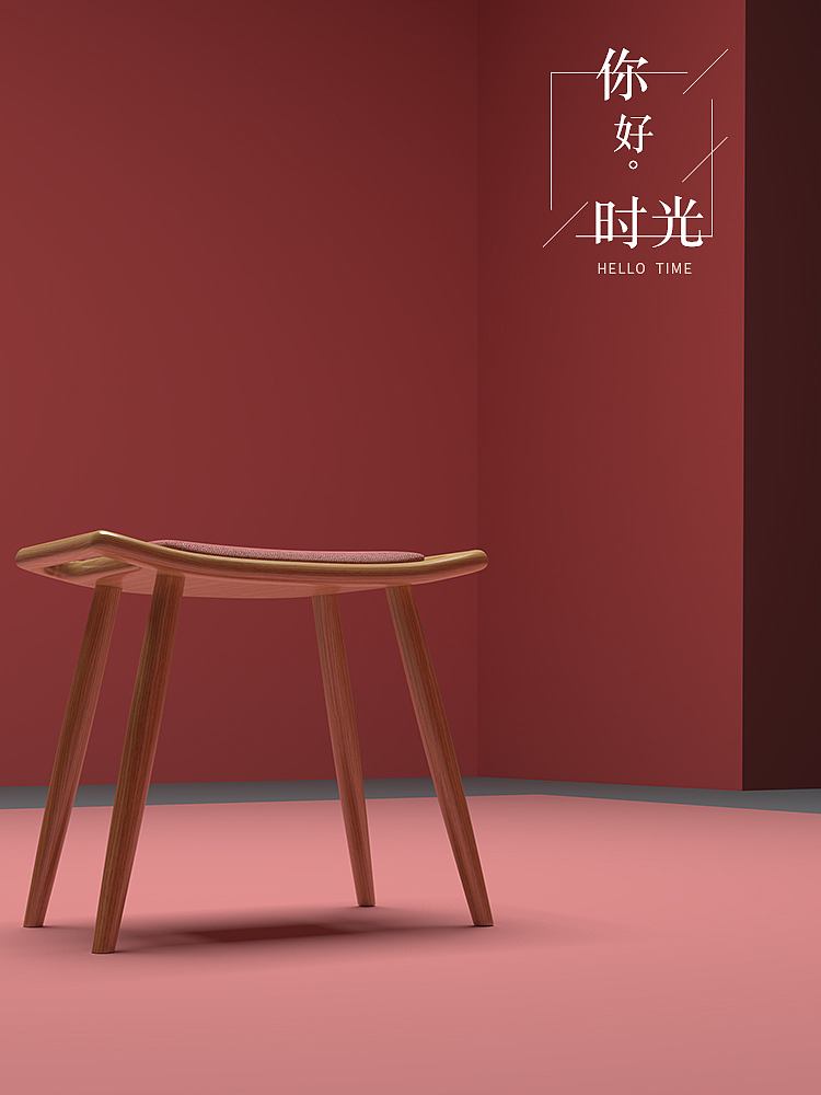 solid wood，stool，Soft bag stool，chair，aSH ，workmanship，