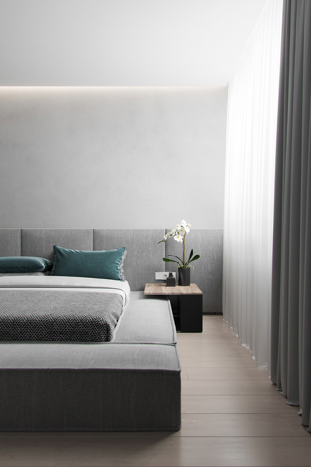 grey，Interior design，Minimal cave，