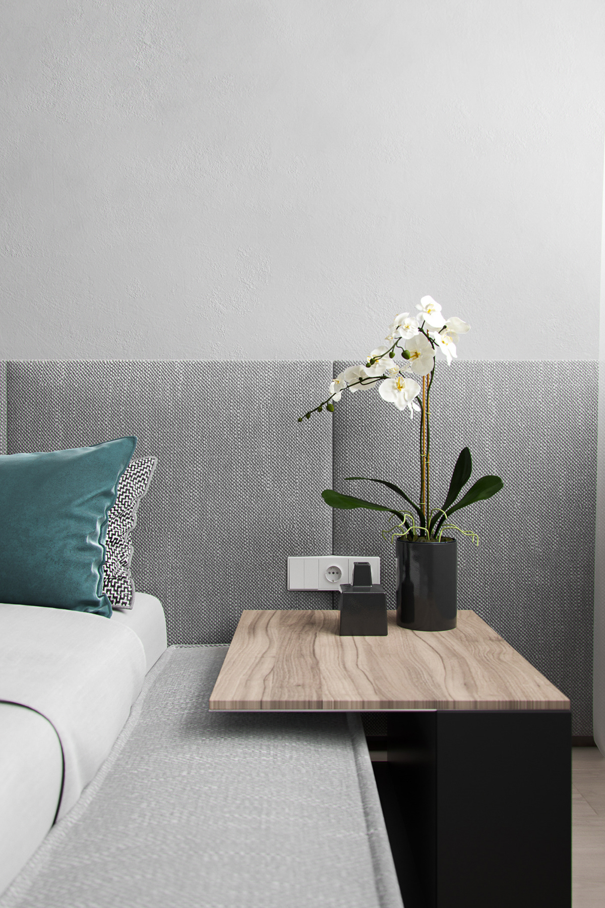 grey，Interior design，Minimal cave，