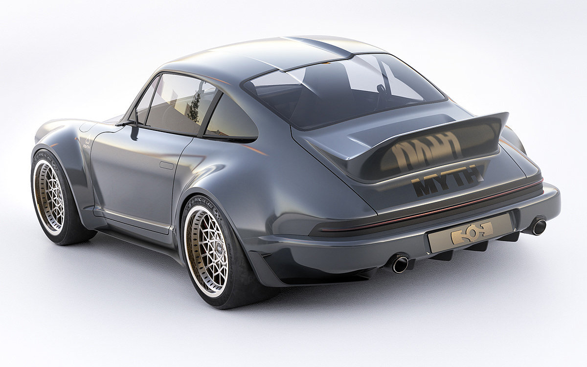 black，Automobile design，MYTH 911，