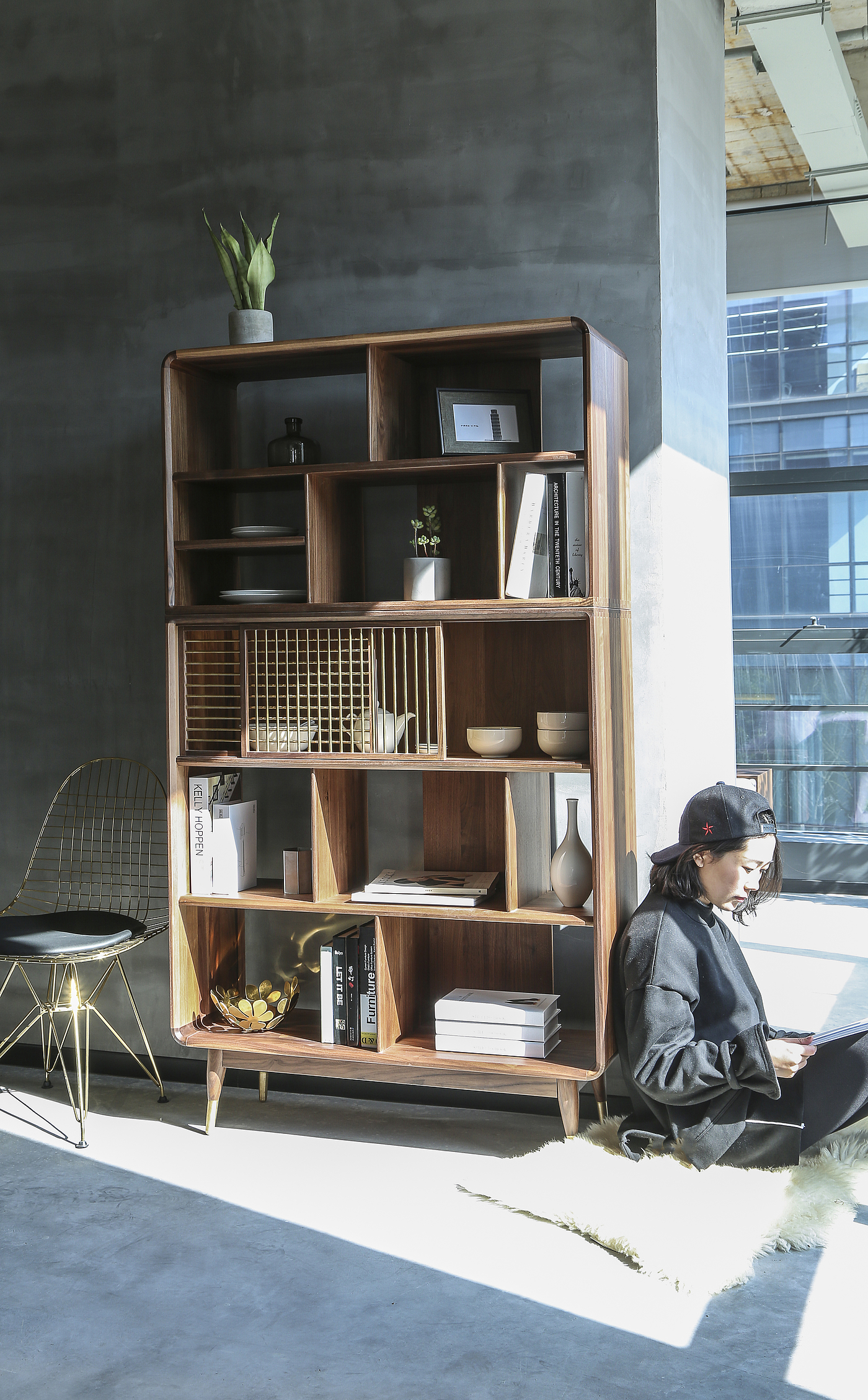 Original design of puxiang.com，Gerner bookcase，air cleaner，Phase 2，