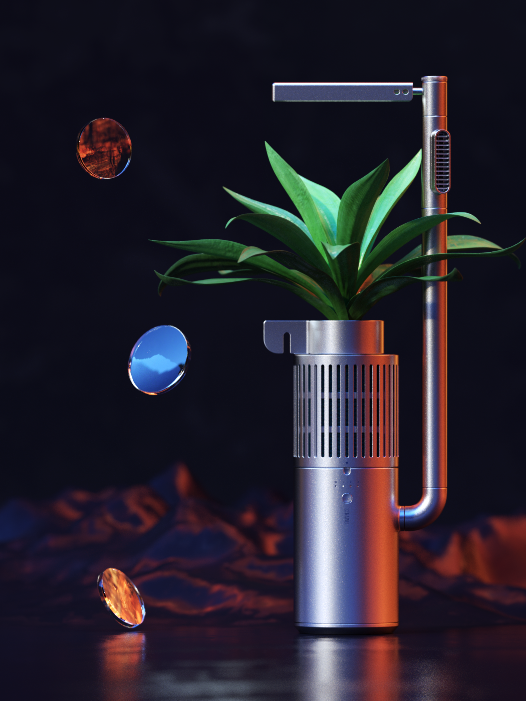 Original design of puxiang.com，Gerner bookcase，air cleaner，Phase 2，