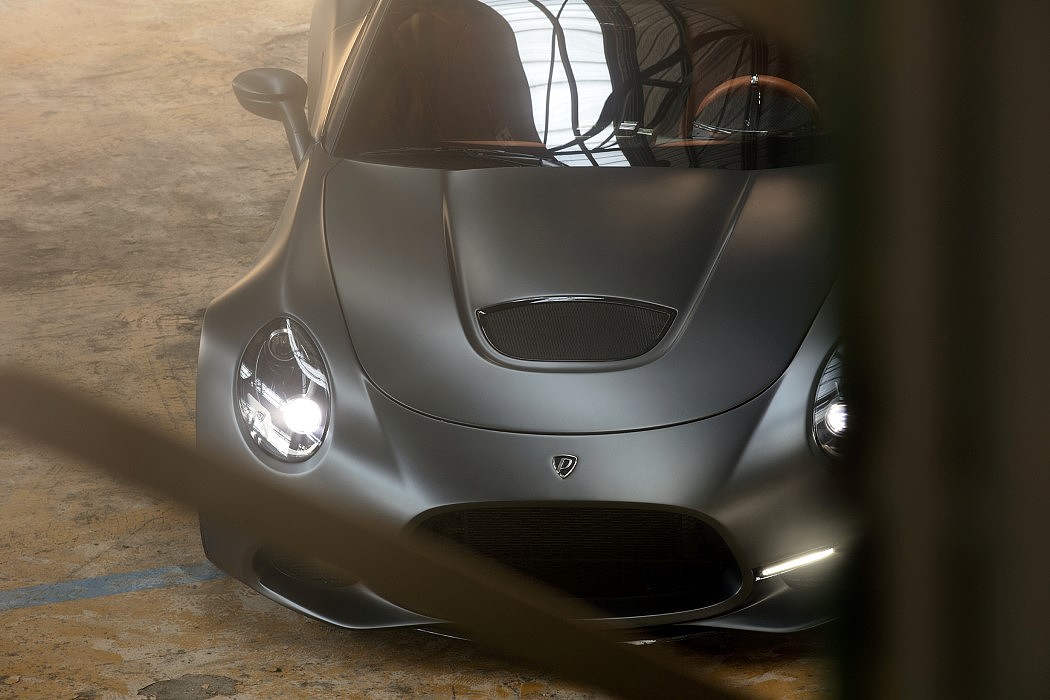 Puritalia Berlinetta，汽车内饰设计，灰色，