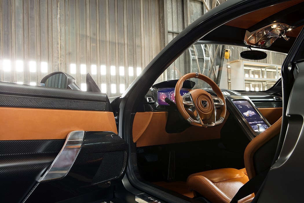 Puritalia Berlinetta，Automotive interior design，grey，