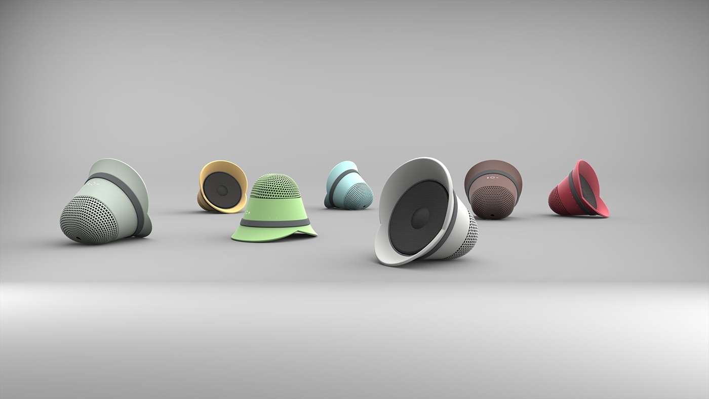 sound design ，product design，Intelligent technology，Unique shape，