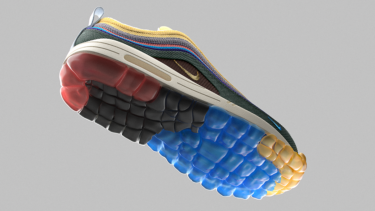sneakers，fashion，c4d，nike，