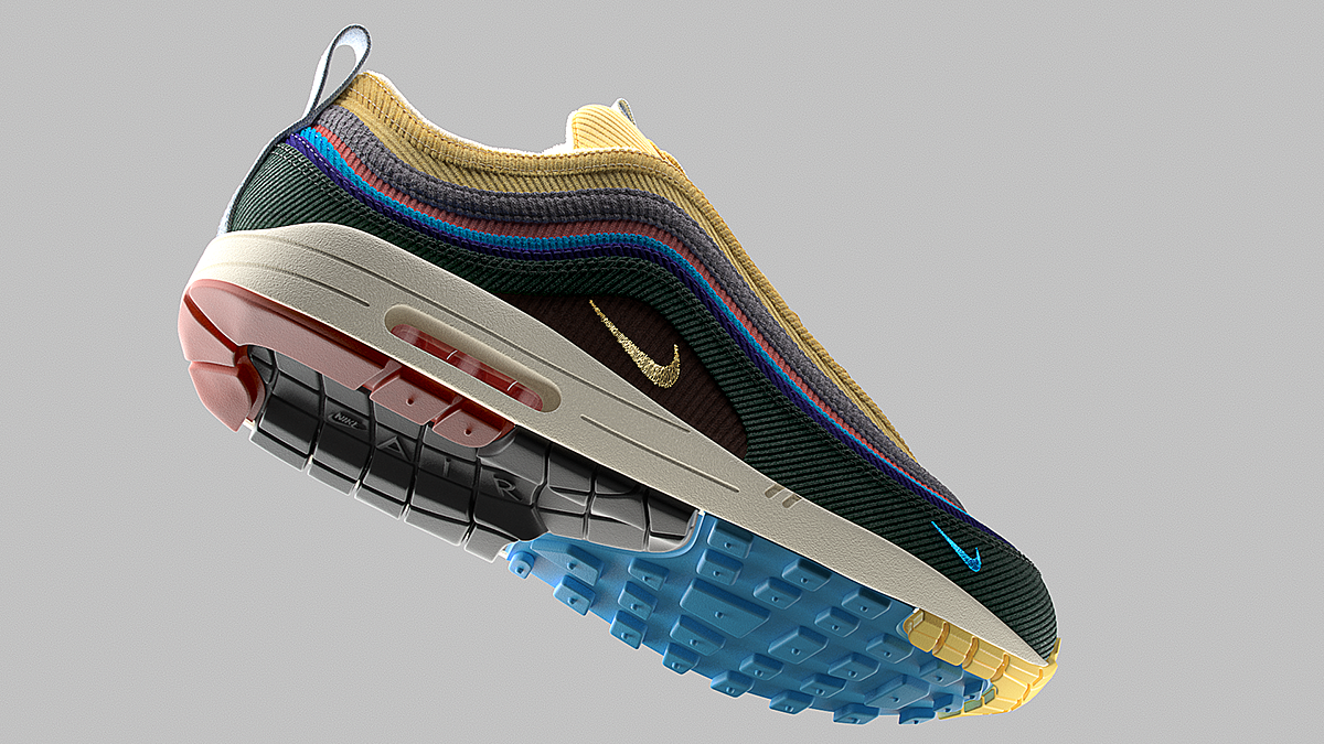 运动鞋，时尚，c4d，nike，