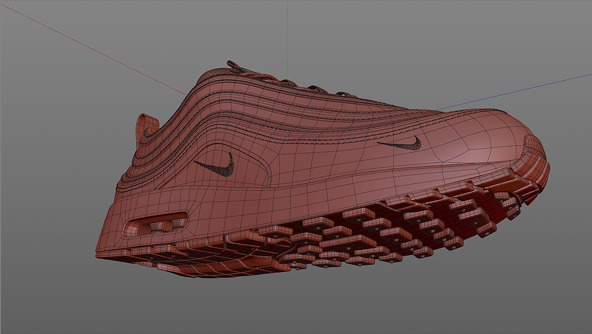 sneakers，fashion，c4d，nike，