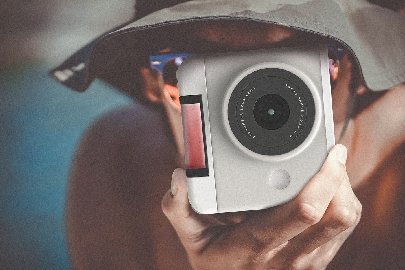 Polaroid，Polaroid，white，Hyeokryul Kwon，Flavoring，camera，