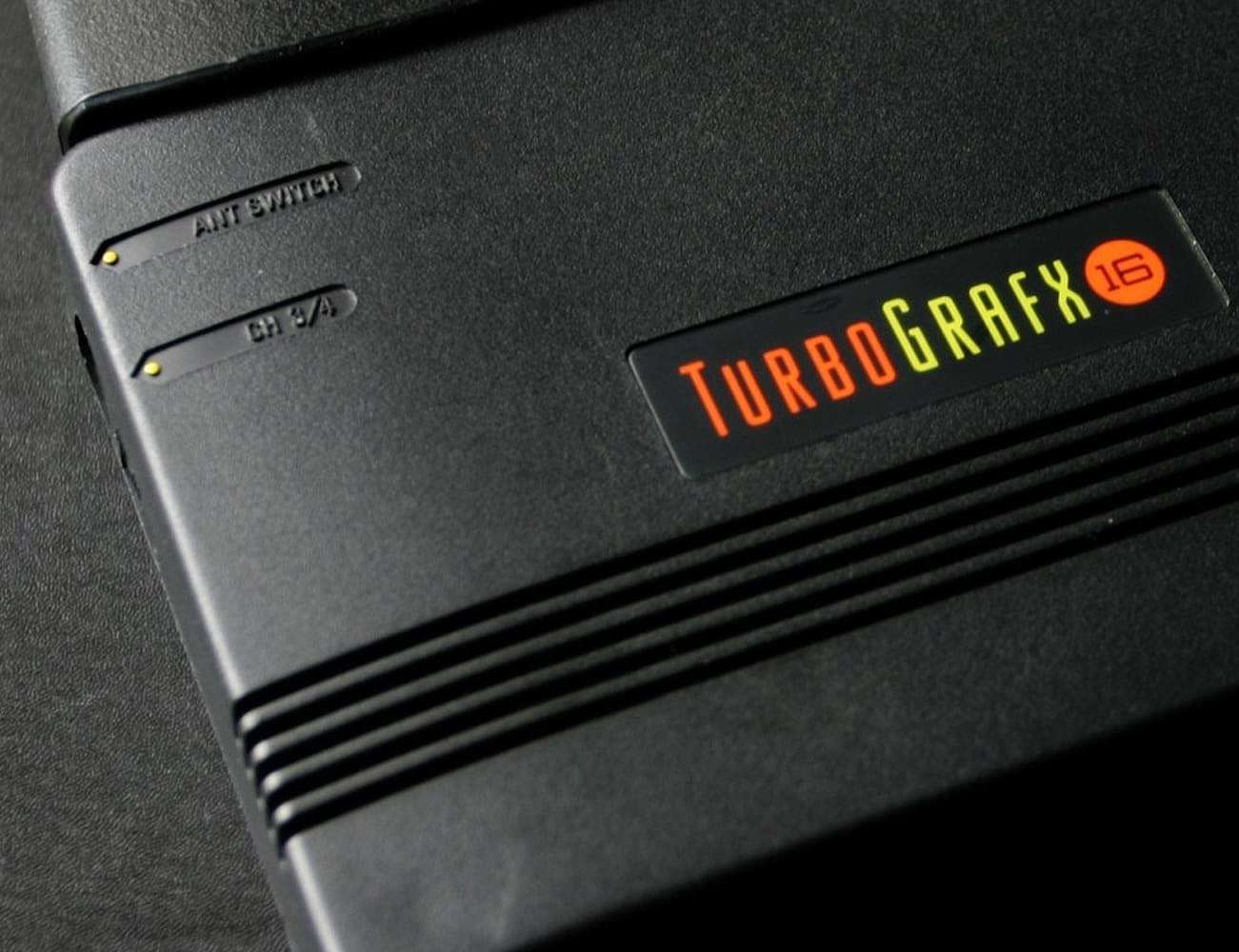 日本，Konami，TurboGrafx-16，游戏机，黑色，