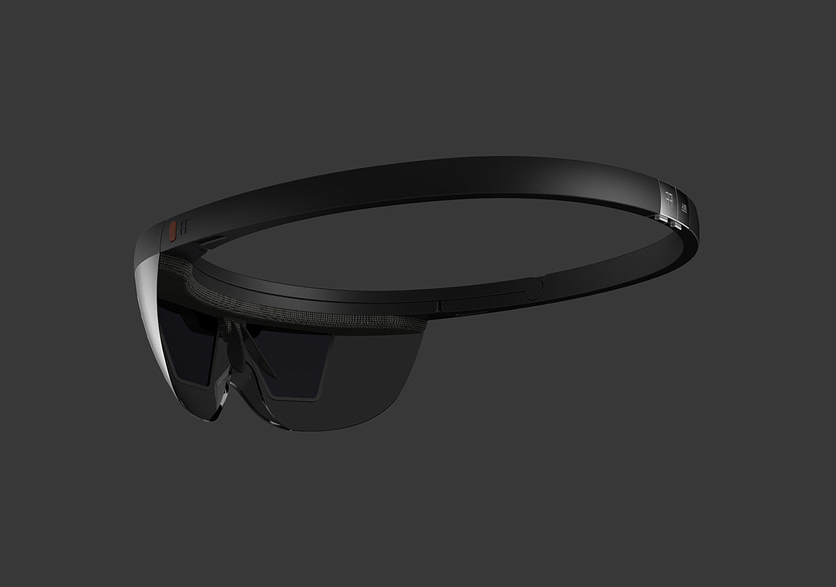 眼镜，Microsoft，HoloLens Air，韩国，Semin Jun，黑色，