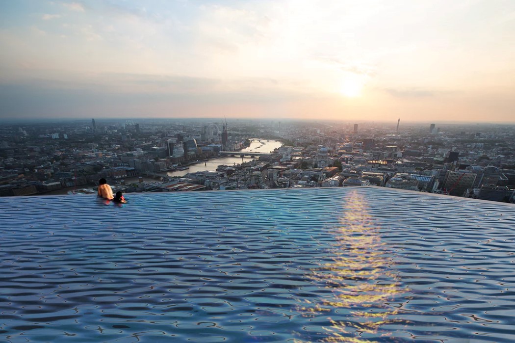 Architectural design，Swimming Pool，Infinity London，