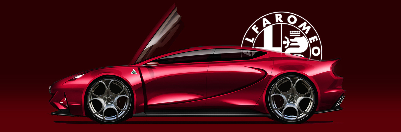 Alfa Romeo，轿跑，
