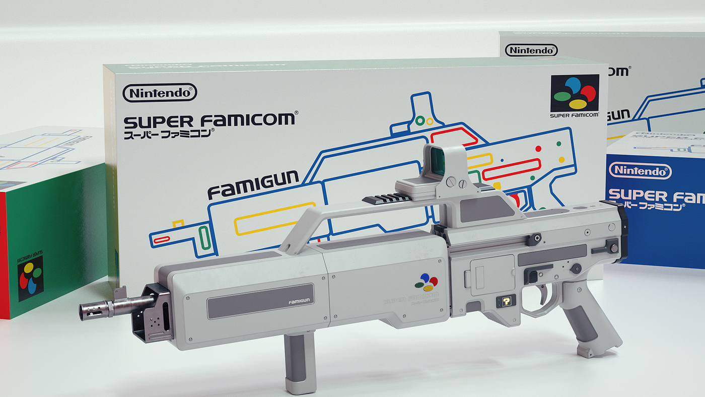FamiGUN，game，gun，Nintendo，