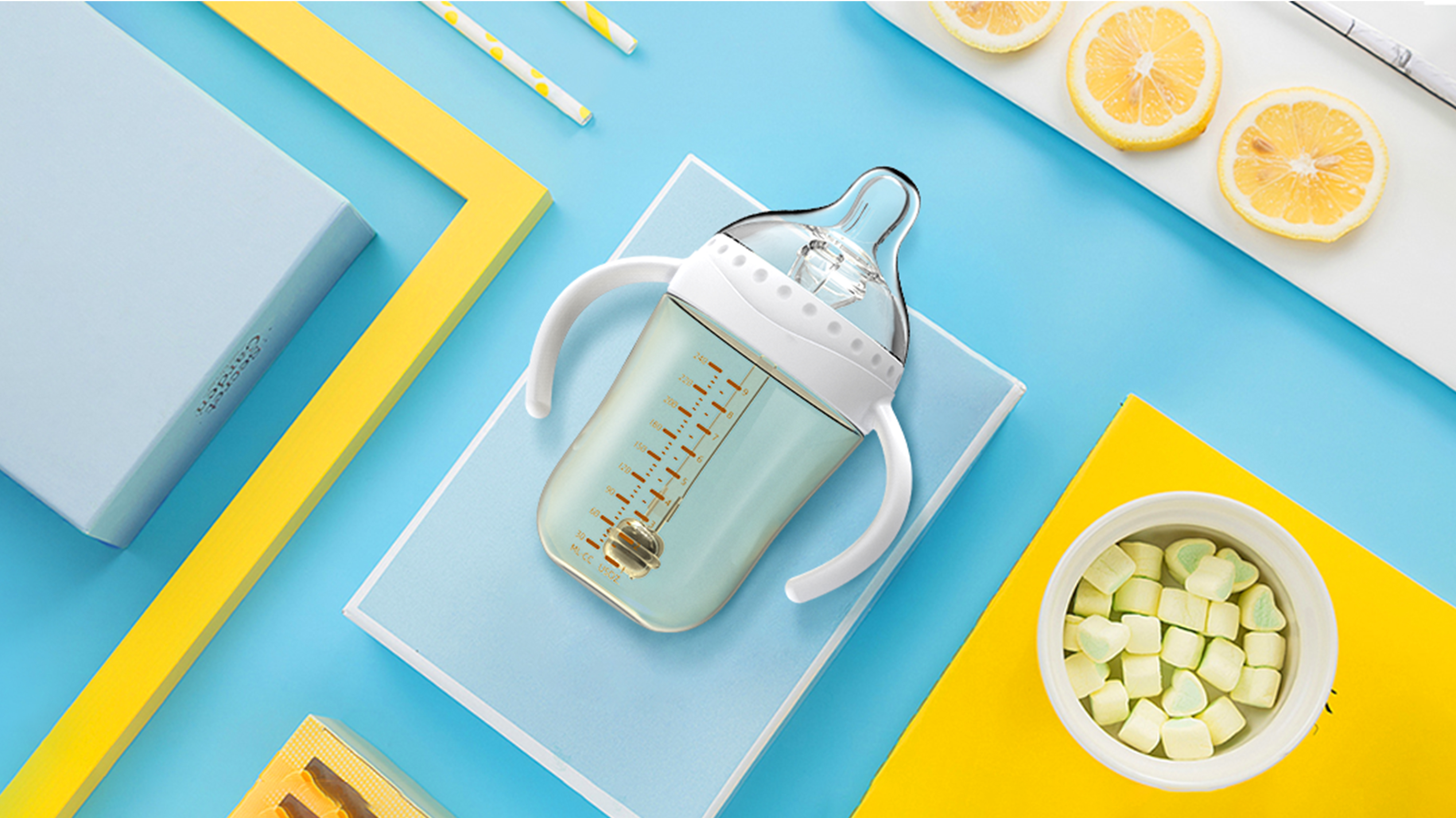 Cup design，Straw cup，Children's water cup，Design of children's mother and baby products，Nipple design，Bottle design，