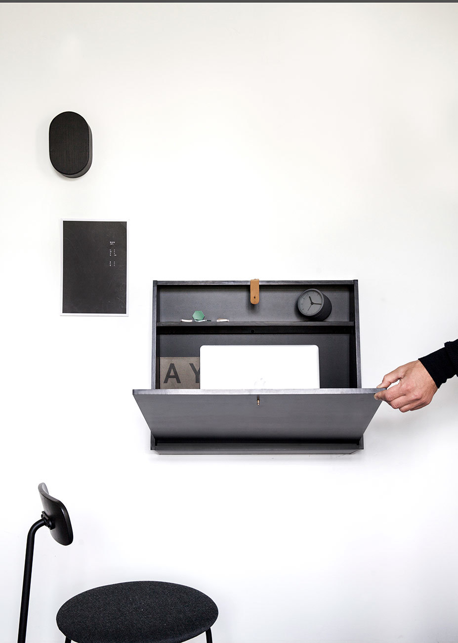 Table，Office Supplies，wood，Simplicity，Hanging type，