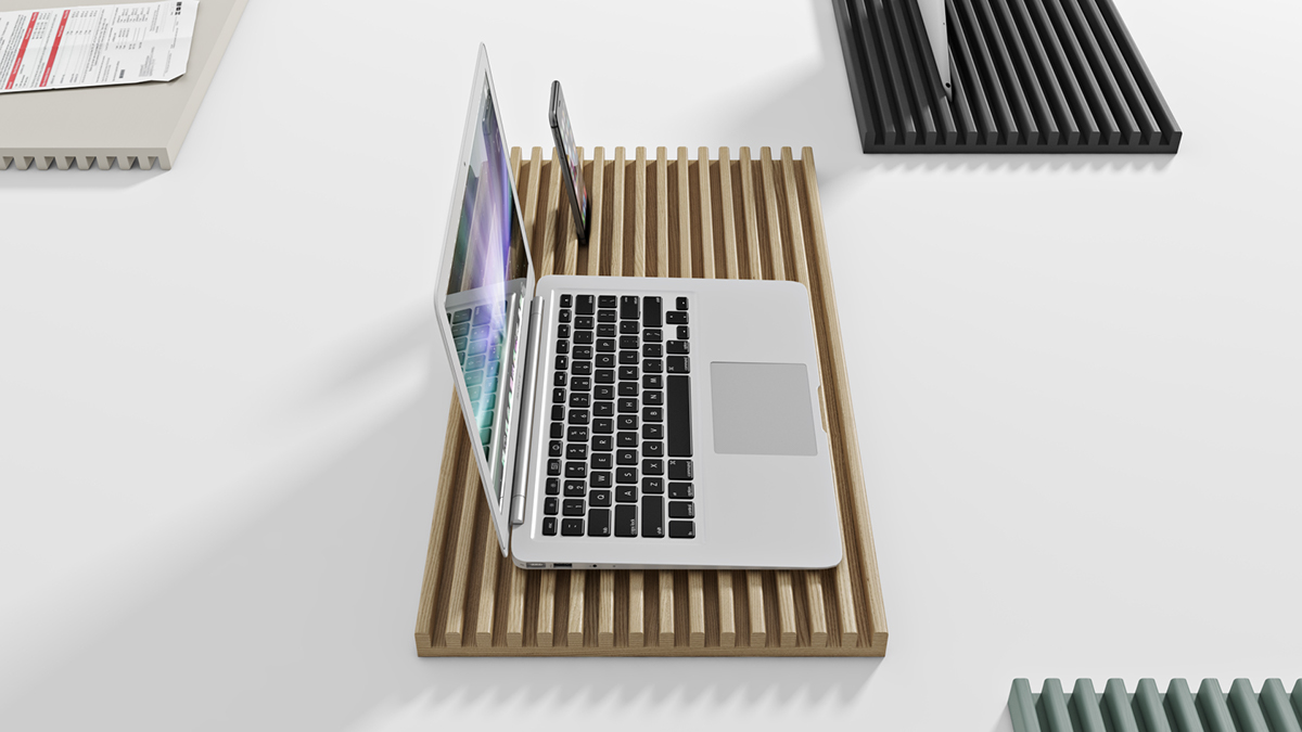 Ripple，Mobile phone bracket，woodiness，