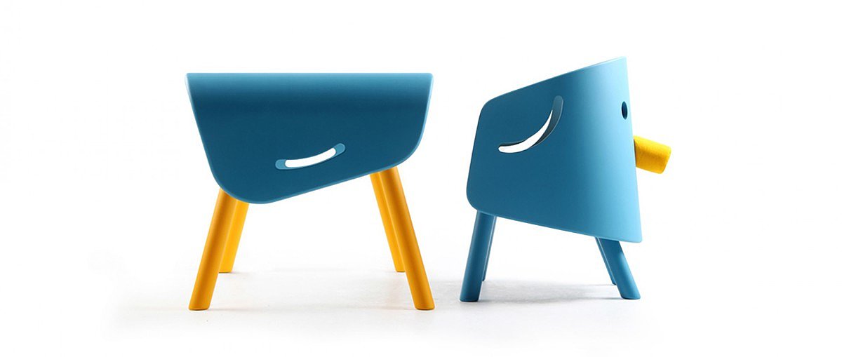 blue，Children's furniture，Elephant，