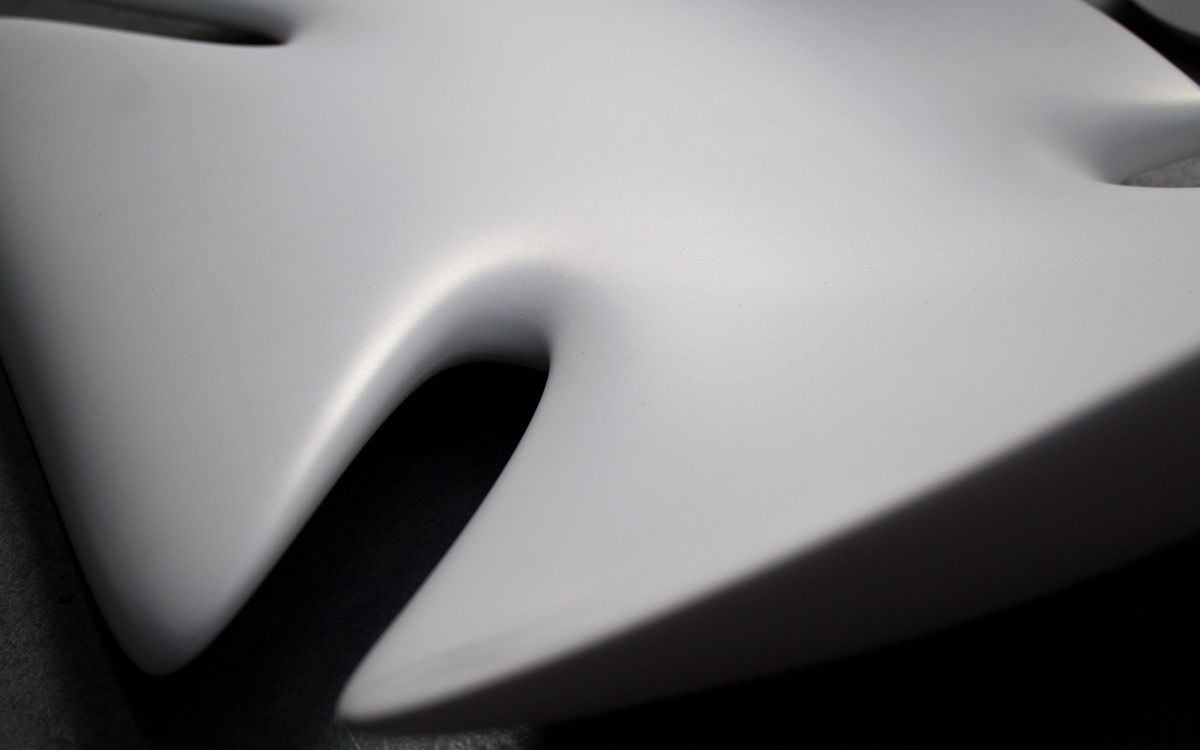 Bud Chair，chair，grey，