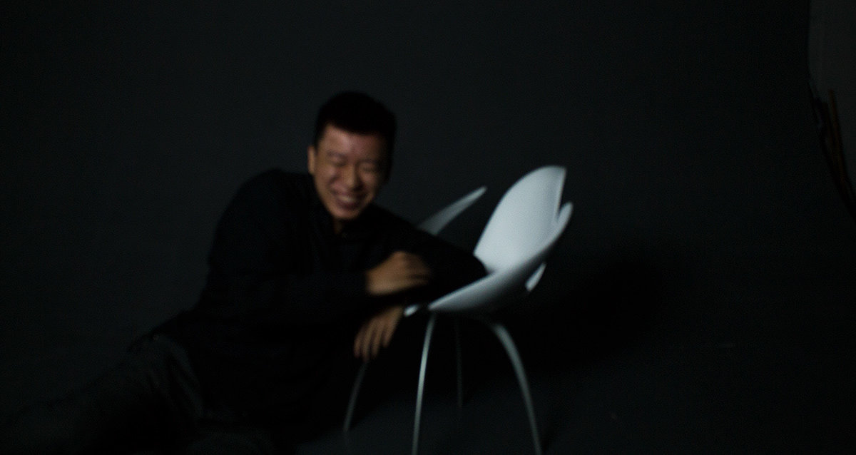 Bud Chair，chair，grey，
