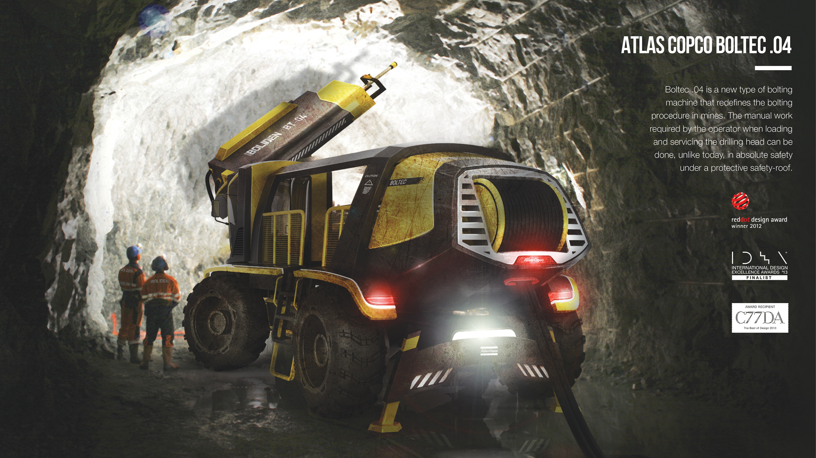 Connecting machine，excavate，miner，Boltec .04，