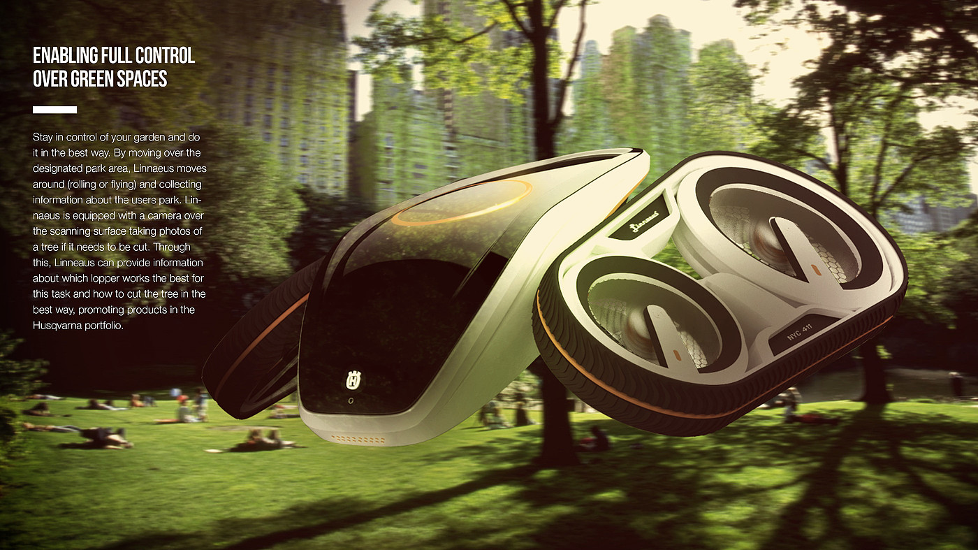 robot，garden，Husqvarna Linna，