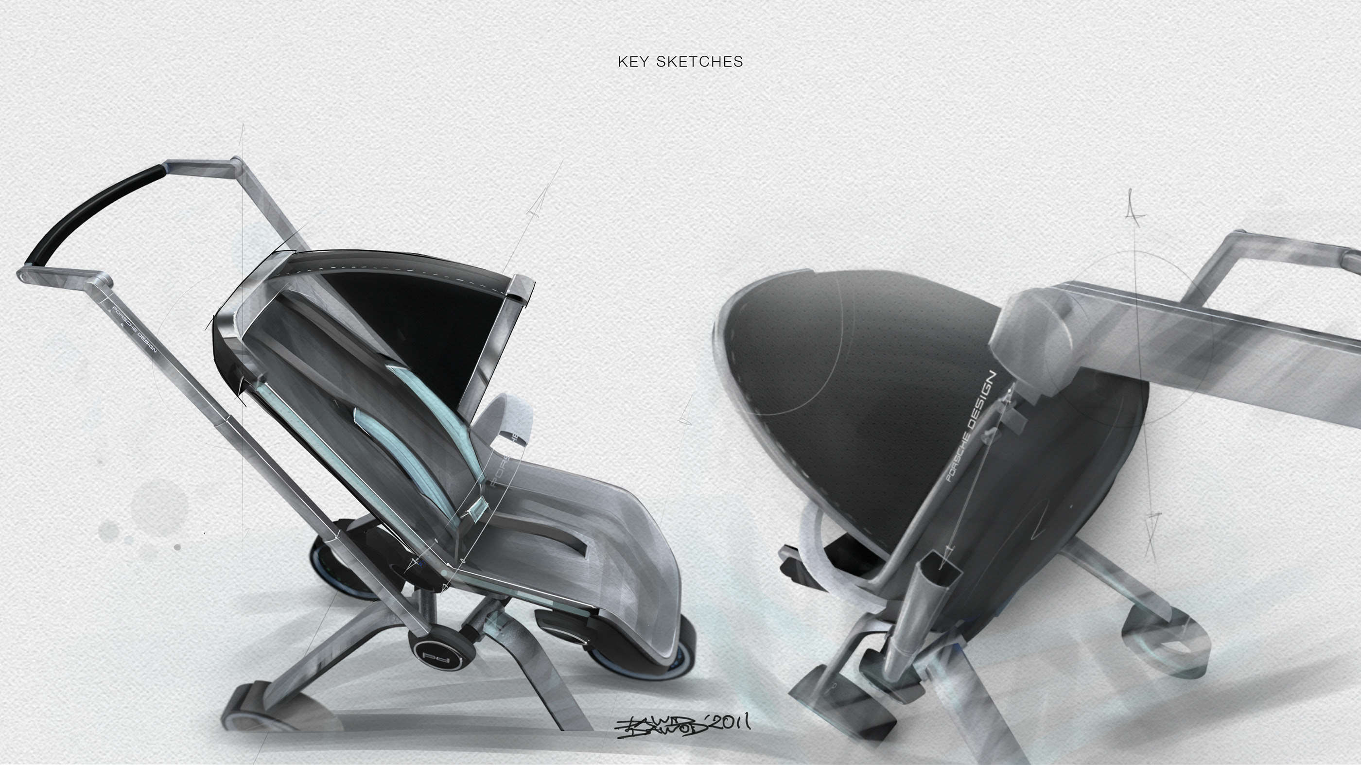 baby carriage，Porsche，P'4911，