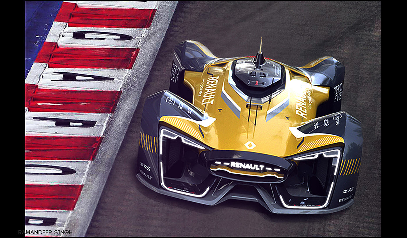 racing，equation，Renault flying，