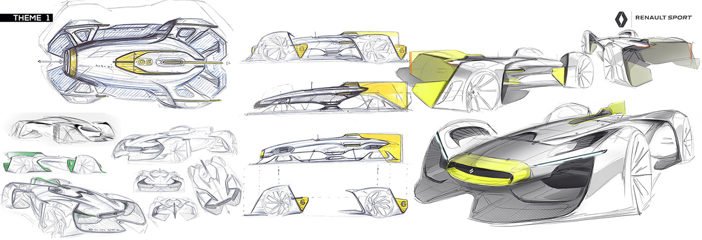 racing，equation，Renault flying，