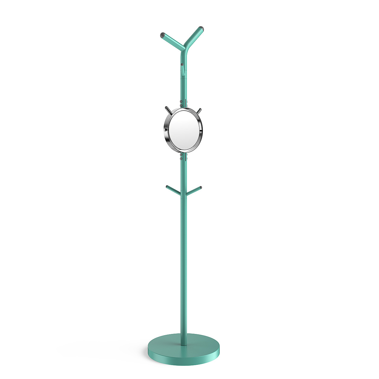 Coat rack，furniture，Home Furnishing，coat hanger，bright mirror，Bright Mirror，mirror，rotate，