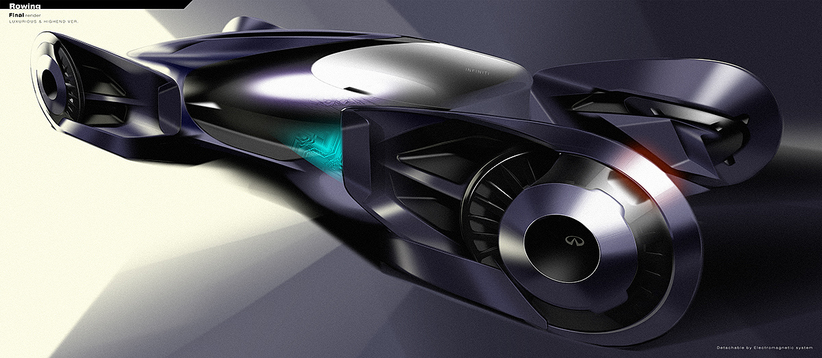 infiniti，Infiniti，Rowing shape，Concept Car，