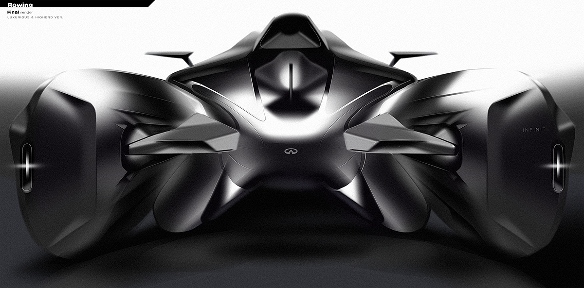 infiniti，Infiniti，Rowing shape，Concept Car，