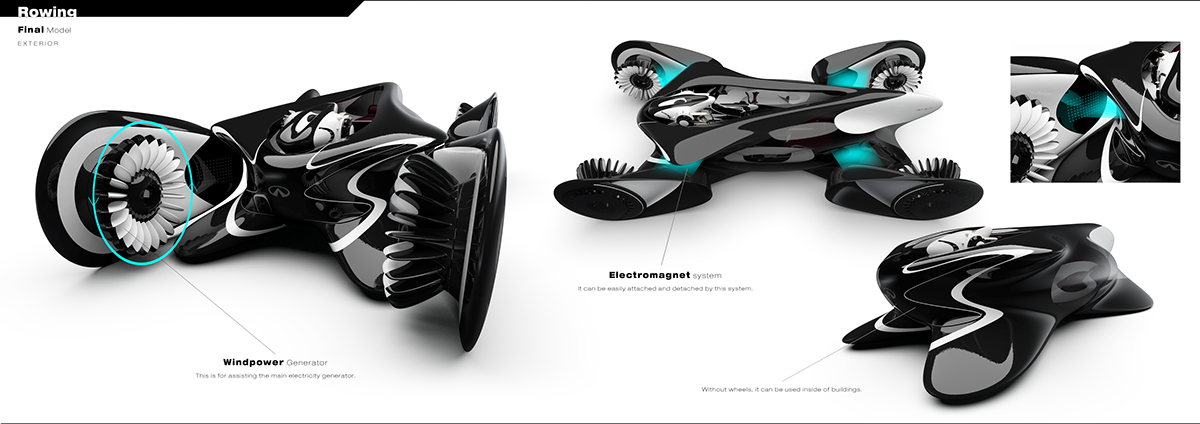 infiniti，Infiniti，Rowing shape，Concept Car，