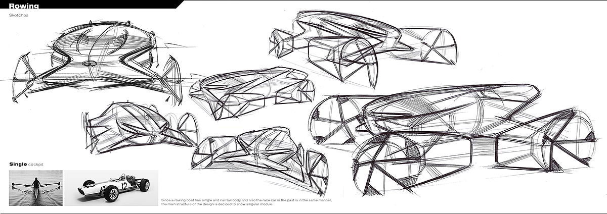 infiniti，Infiniti，Rowing shape，Concept Car，