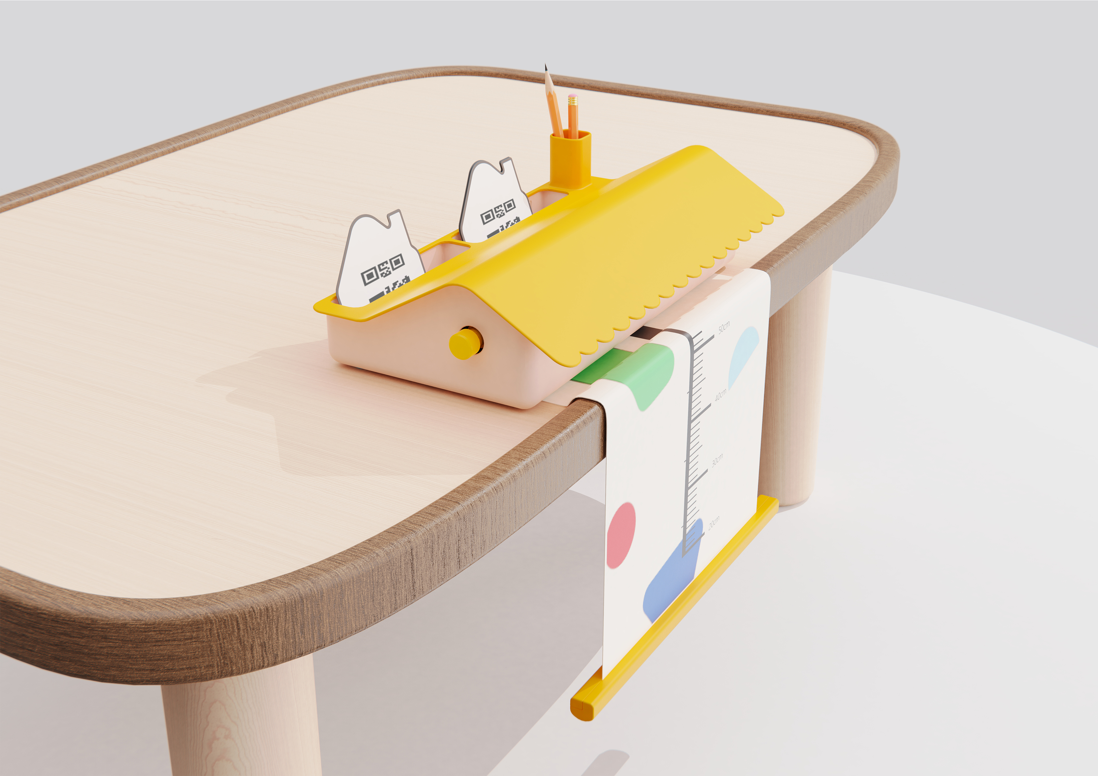 ruler，children，Storage，Cartoon，grow up，